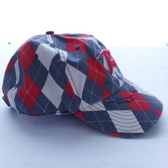 Flying Squirrels Signed Red and Gray Strap Cap Hat - Picture 2 of 9